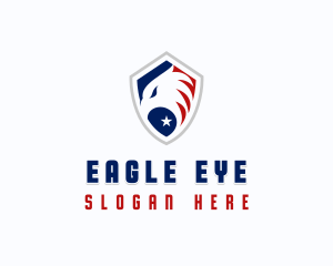 American Bald Eagle logo design