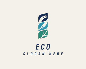 Sweeper - Housekeeping Eco Cleaning logo design