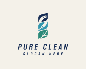 Housekeeping Eco Cleaning logo design