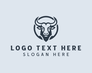 Firm - Bull Investment Firm logo design