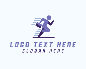 Outsourcing - Human Employee Recruitment logo design