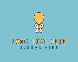 Balloon - Balloon Ribbon Party logo design