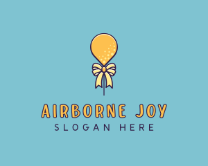 Balloon - Balloon Ribbon Party logo design