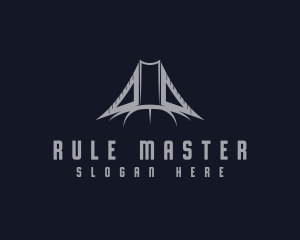 Ruler - Bridge Ruler Company logo design