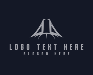 Triangle - Triangle Ruler Bridge logo design