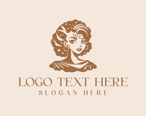 Beautician - Curly Wellness Beautician logo design
