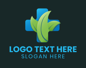 Bio - Organic Healthcare Cross logo design