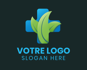 Organic Healthcare Cross Logo