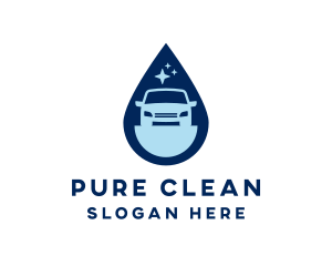 Car Cleaning Shop logo design