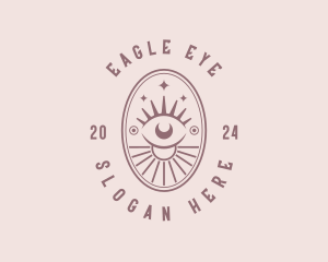 Mystical Bohemian Eye logo design