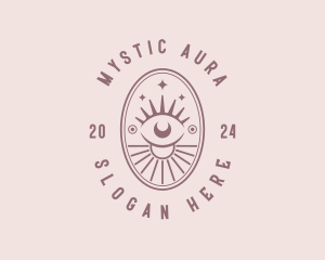 Mystical Bohemian Eye logo design