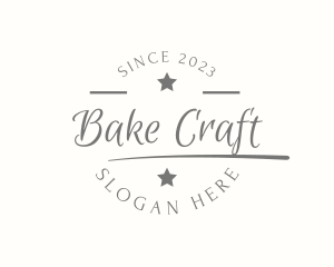 Generic Cursive Star  logo design