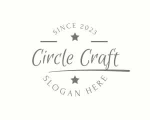 Generic Cursive Star  logo design