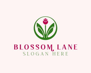 Tiny Flower Bloom logo design