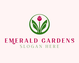 Tiny Flower Bloom logo design