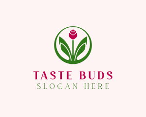 Tiny Flower Bloom logo design