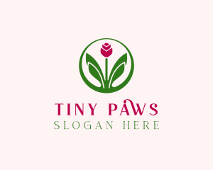 Tiny Flower Bloom logo design