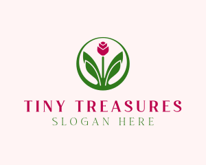 Tiny Flower Bloom logo design