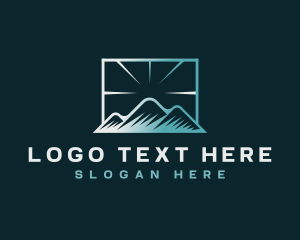 Summit - Mountain Peak Summit logo design