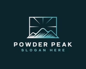 Mountain Peak Summit logo design