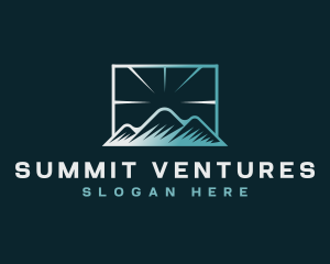 Mountain Peak Summit logo design