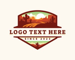 Path - Western Desert Trail logo design