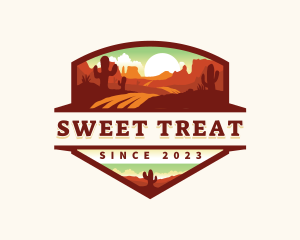 Western Desert Trail logo design