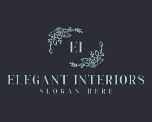 Elegant Floral Event logo design