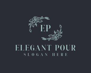 Elegant Floral Event logo design