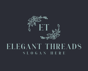 Elegant Floral Event logo design