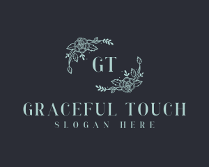 Elegant Floral Event logo design