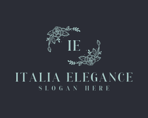 Elegant Floral Event logo design