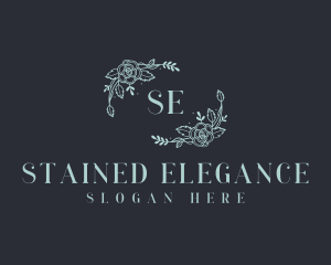 Elegant Floral Event logo design