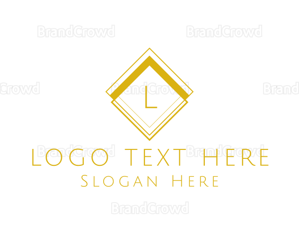 Luxurious Diamond Jeweler Boutique Logo