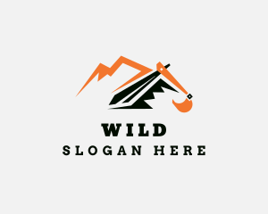 Industrial Mountain Digger Logo