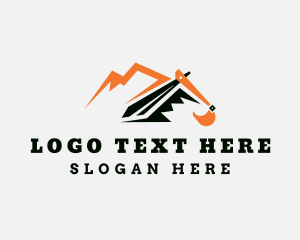 Industrial Mountain Digger Logo