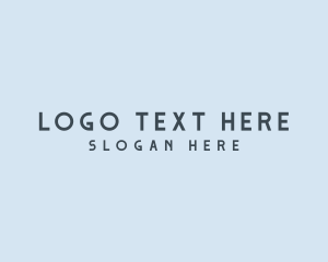 Modern Simple Company logo design