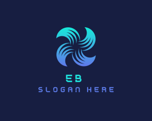 Cyber - Modern Biotech Letter X logo design