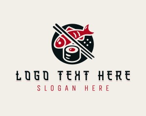 Sushi - Sushi Fish Dining logo design