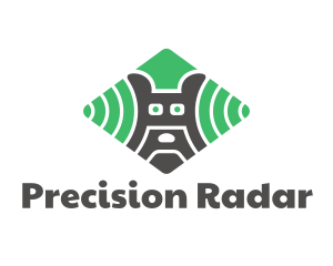 Radar - Dog Pet Radar logo design