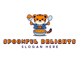 Tiger Soup Restaurant logo design