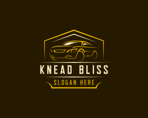 Car Rental Garage Logo