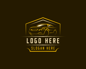 Mechanic - Car Rental Garage logo design
