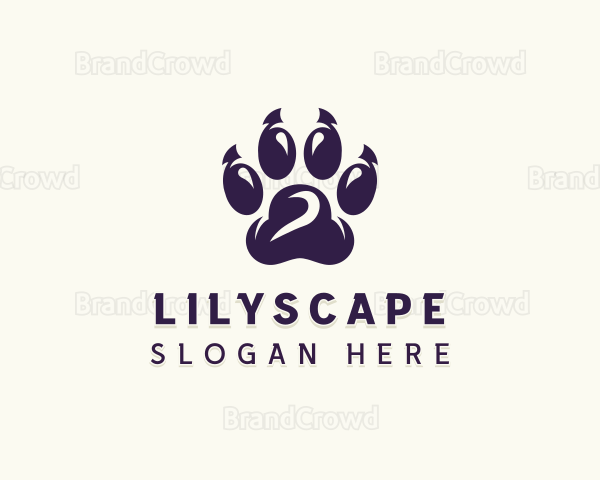 Pet Grooming Veterinary Logo