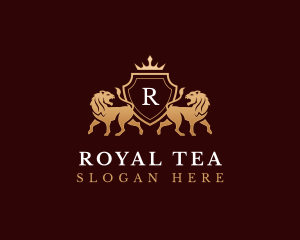 Lion Royal Luxury logo design