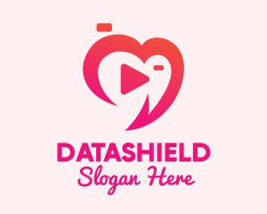 Heart Video App  Logo