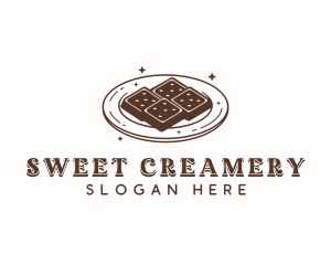 Sweet Chocolate Biscuit logo design