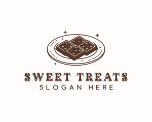 Confection - Sweet Chocolate Biscuit logo design