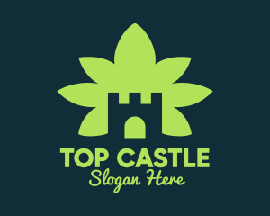 Marijuana Castle Kingdom logo design