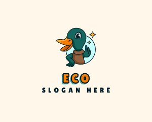 Duck Bird Game Logo